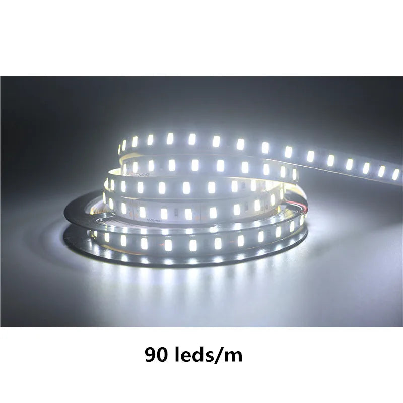 DC 12V Super Bright SMD 5630 5730 Lights IP20 Flexible Tape Ribbon String Lamp Led Strip Light 60leds/m 90leds/m 120leds/m