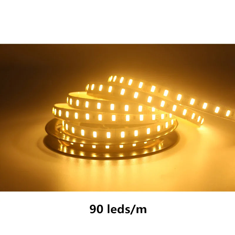 DC 12V Super Bright SMD 5630 5730 Lights IP20 Flexible Tape Ribbon String Lamp Led Strip Light 60leds/m 90leds/m 120leds/m