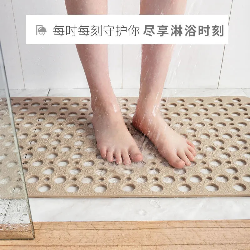 New Tub Bath Shower Tub Clear Bubble Mat Safety Anti-slip PVC Floor Mat Rug Bathroom Mat Set Best Selling