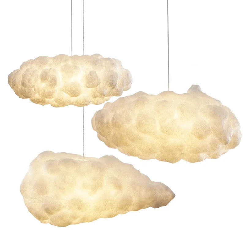 Modern Floating Cloud Led Pendant Light Living Dining Room Chandelier Lighting Bedroom Lampara Restaurant Hanging Lamp Luminaire