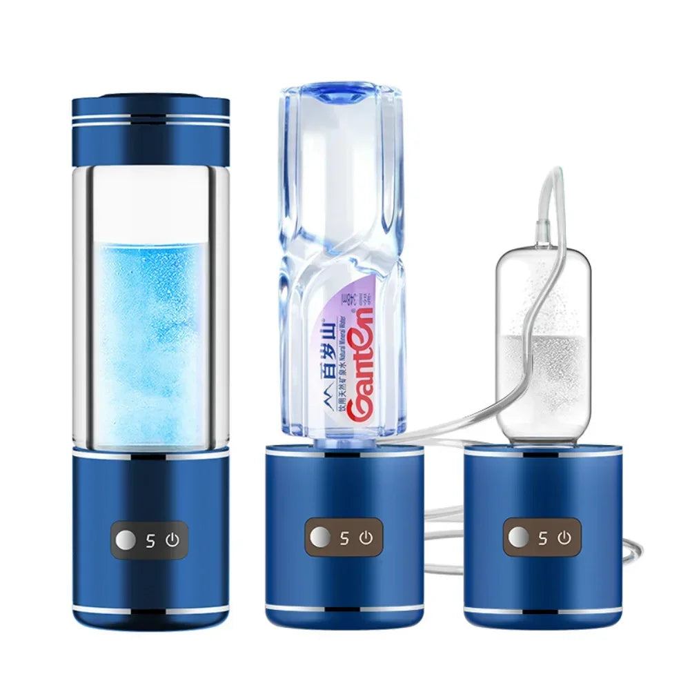 Hydrogen Water Generator Alkaline Maker USB Rechargeable Water Ionizer Bottle Super Antioxidant ORP Hydrogen-Rich Water Cup