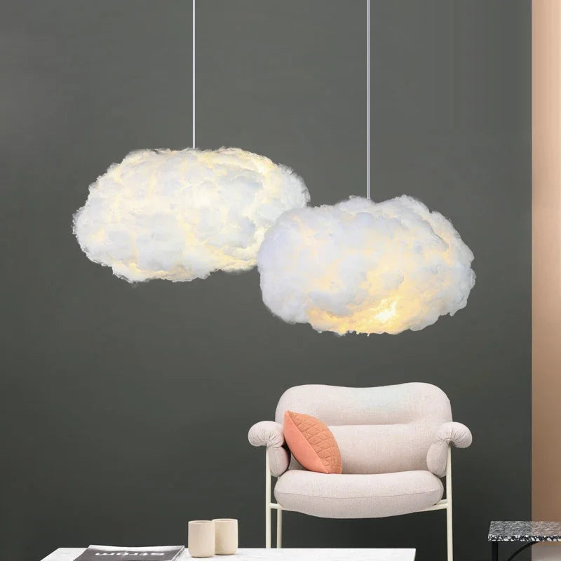 Modern Floating Cloud Led Pendant Light Living Dining Room Chandelier Lighting Bedroom Lampara Restaurant Hanging Lamp Luminaire