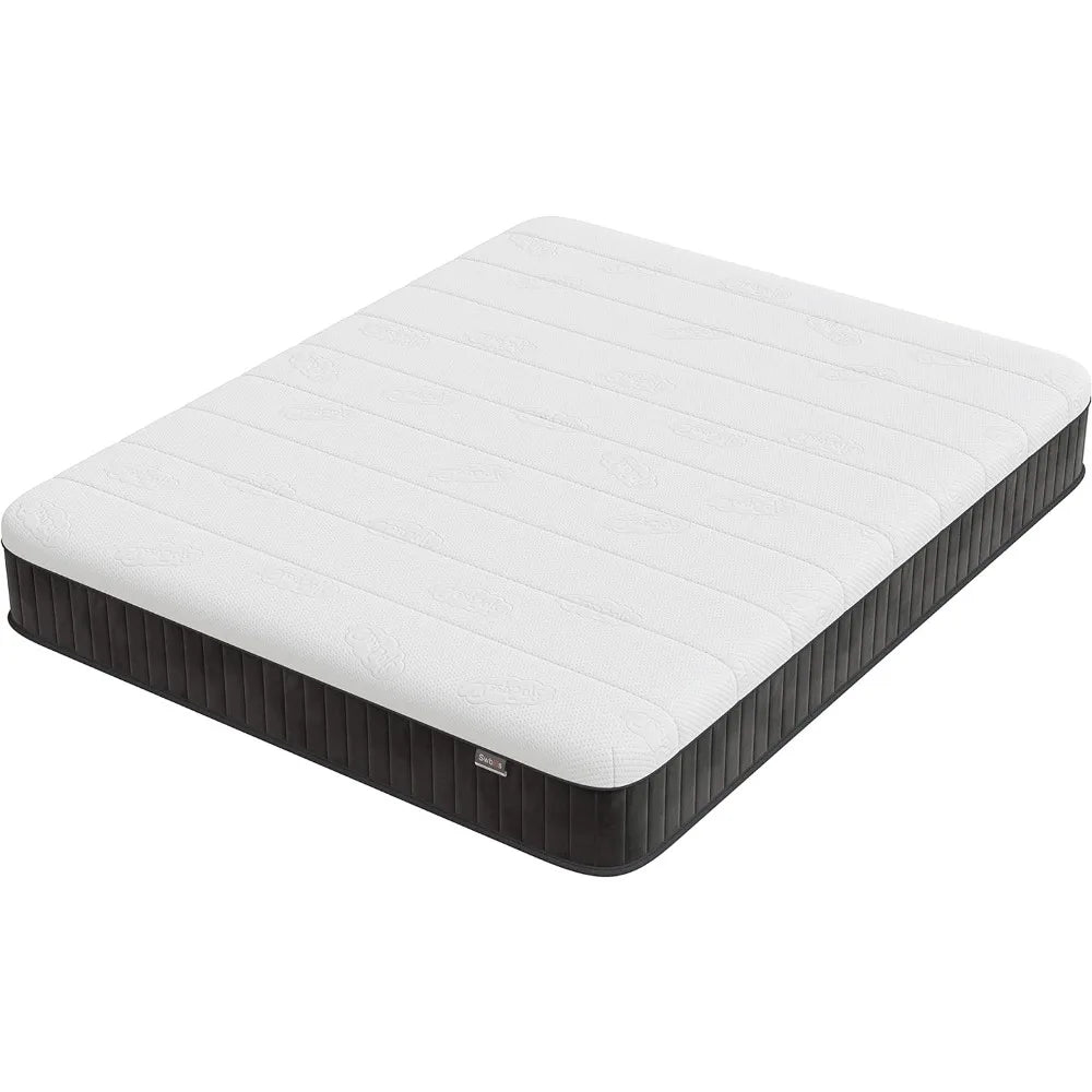 Firm Double Mattress, 10 Inch Memory Foam Full Size Mattress, Full Bed Mattress in a Box Pressure Relief & Firm Mattress