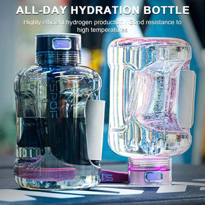 1500 ML Portable Hydrogen-Rich Water Container Hydrogen Water Bottle Gym Sports Fitness Hydrogen-Rich Sports Bottle Water Kettle