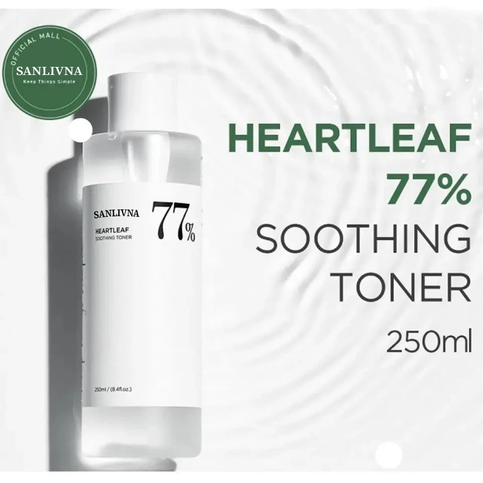 Heartleaf 77% Skin Care Set Moisturizing Toner Cleansing Oil Quercetin Pore Deep Cleansing Foam Korean Skin Care Products