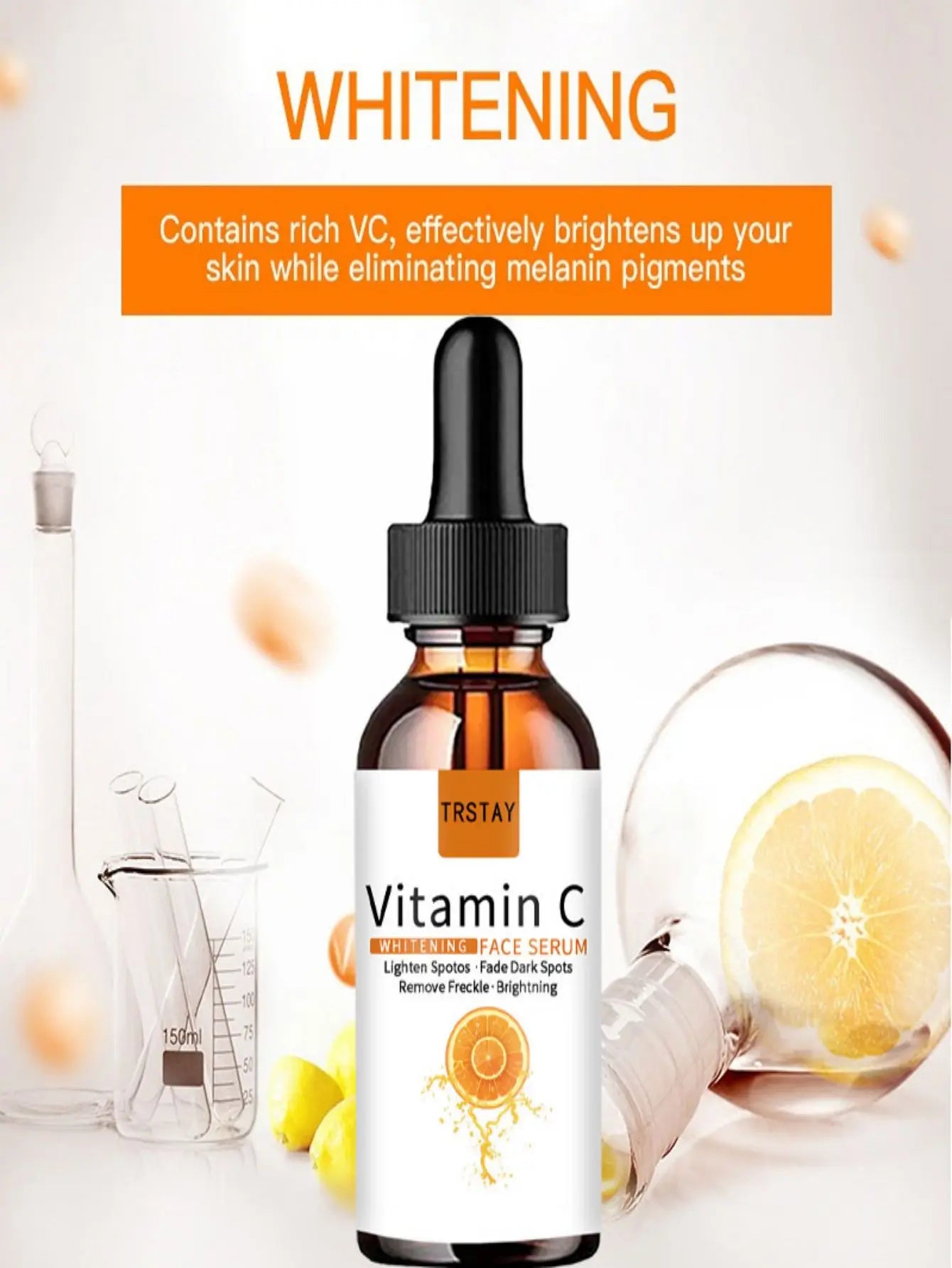 Natural Vitamin Serum Original Face Dark Spot Whitening Brighten Moisturizing VC Essence For Stretch Mark korean skin care