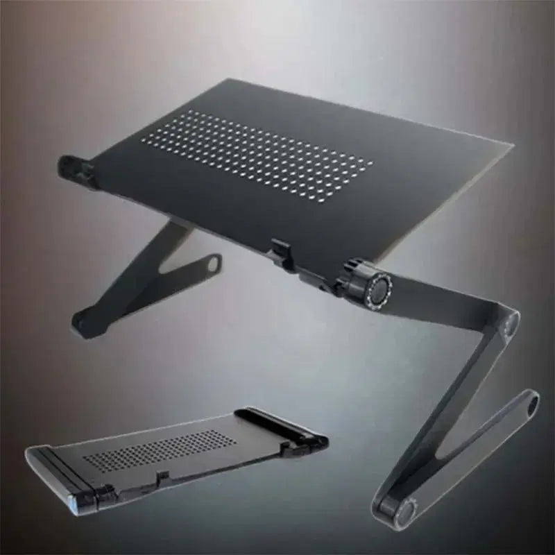 Portable Adjustable Folding Computer Desk Laptop Stand for TV bed PC Aluminum Alloy Laptop Table Stand Multifunctional  Lapdesk