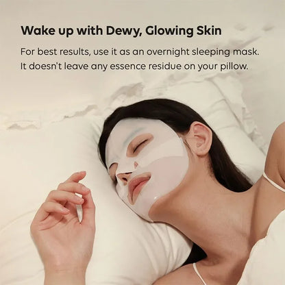 Deep Collagen Overnight Mask The Real Collagen Facial Sheet Masks With Low Molecular Weight Collagen For Elasticity, Firming