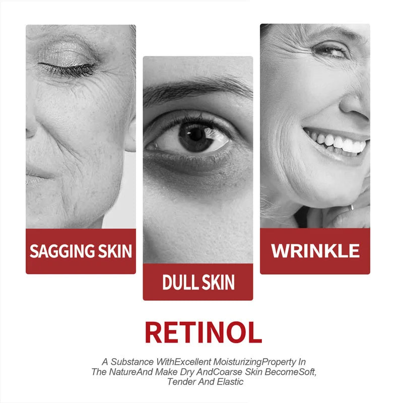 3-10pcs Retinol Wrinkle Remover Cream Firming Lifting Anti Aging Fade Fine Lines Moisturizing Whitening Repair Korean Skin Care