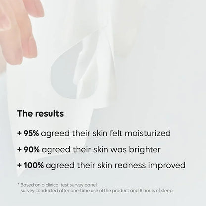 Deep Collagen Overnight Mask The Real Collagen Facial Sheet Masks With Low Molecular Weight Collagen For Elasticity, Firming