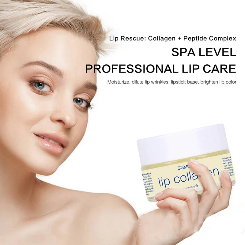 Tobcharm Lip Sleeping Mask Lip Collagen Lip Plumper Advanced With Hydridic Acids For Lip Wrinkles Repair Overnight Lip Masks