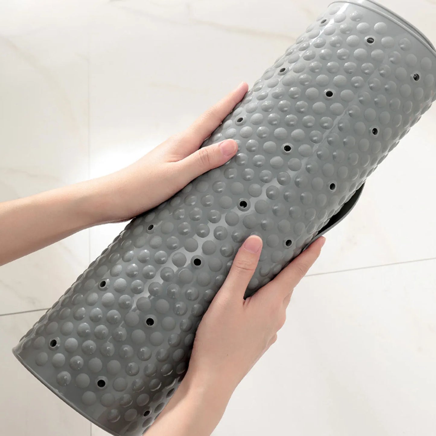 Bathtub Mat Nonslip Bath Tub Shower Mat Shower Foot Scrubber Mat With Natural Pumice Stone Oval Bathtub Mat With Antislip