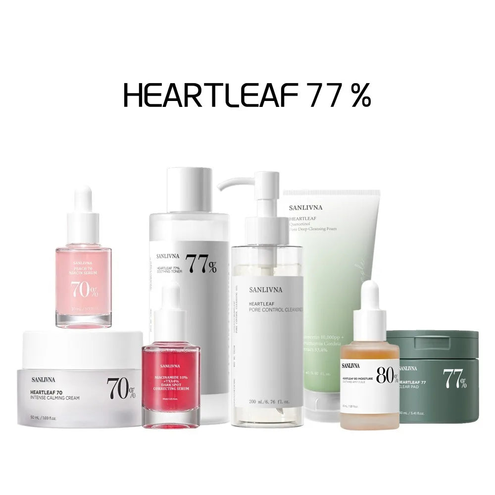 Heartleaf 77% Toner Makeup Remover Quercetin Skin Care Moisturizing Anti-acne Korean Skin Care Anti-aging