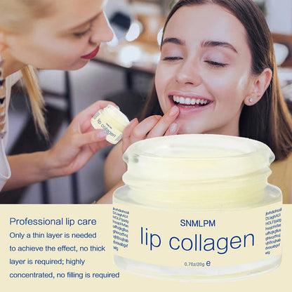 Tobcharm Lip Sleeping Mask Lip Collagen Lip Plumper Advanced With Hydridic Acids For Lip Wrinkles Repair Overnight Lip Masks