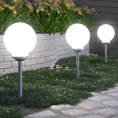 LED Solar Power Light IP65 Waterproof Outdoor Garden Street Trod Yard Lawn Lamp Road Courtyard Ground Landscape Lights Bulb