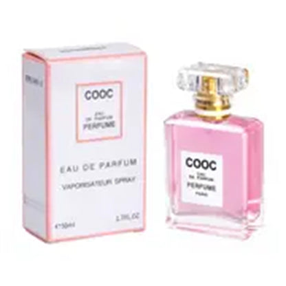 COOC 50ml Floral Fruity Eau De Toilette Perfume Spray for Women, Long-Lasting Fragrance