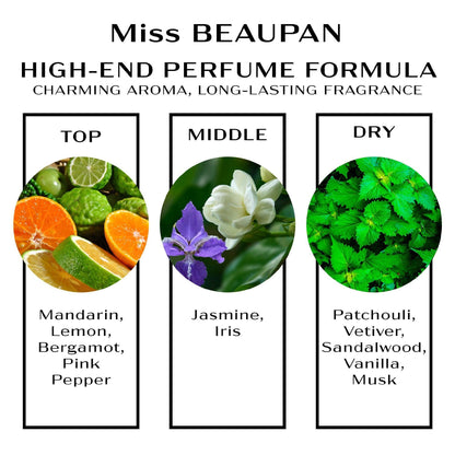 Miss BEAUPAN Women's Luxury Perfume-3 *10 ml